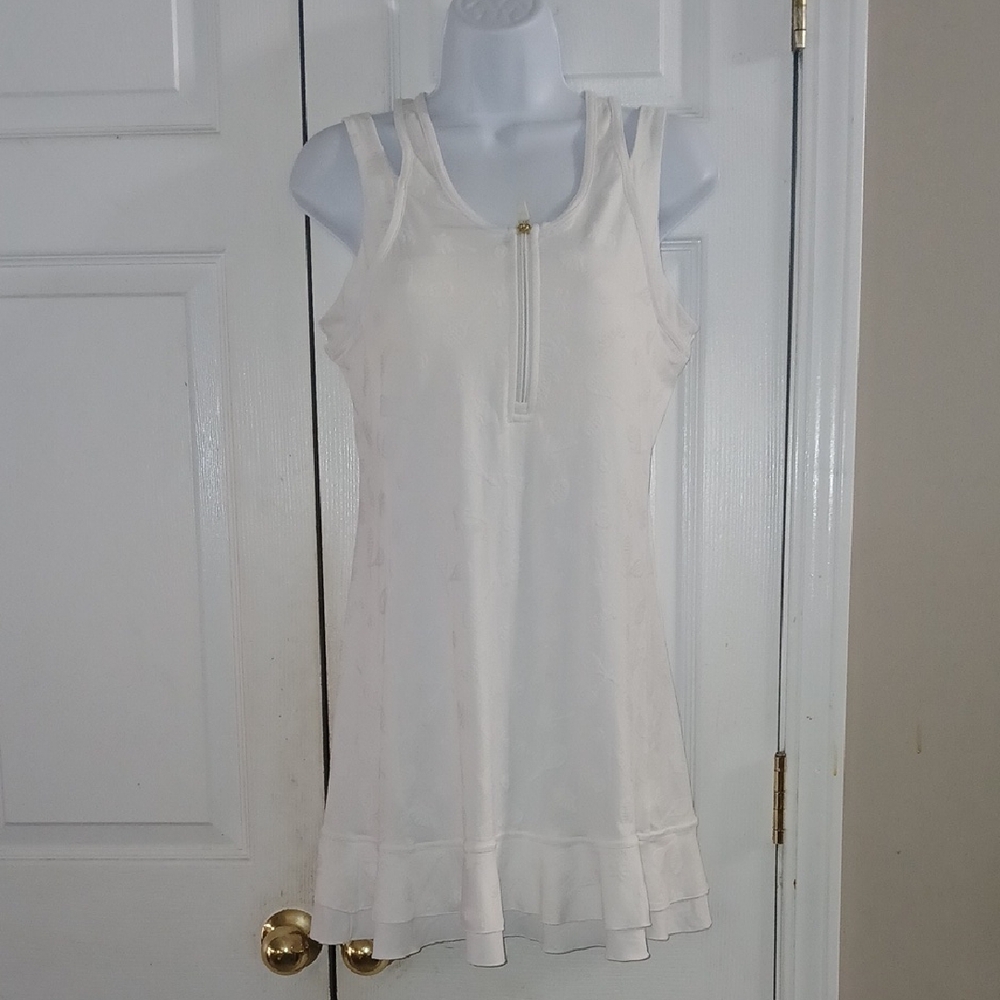 Lilly Pulitzer UPF 50+ Luxletic Delphina Tennis Dress Sz M EUC